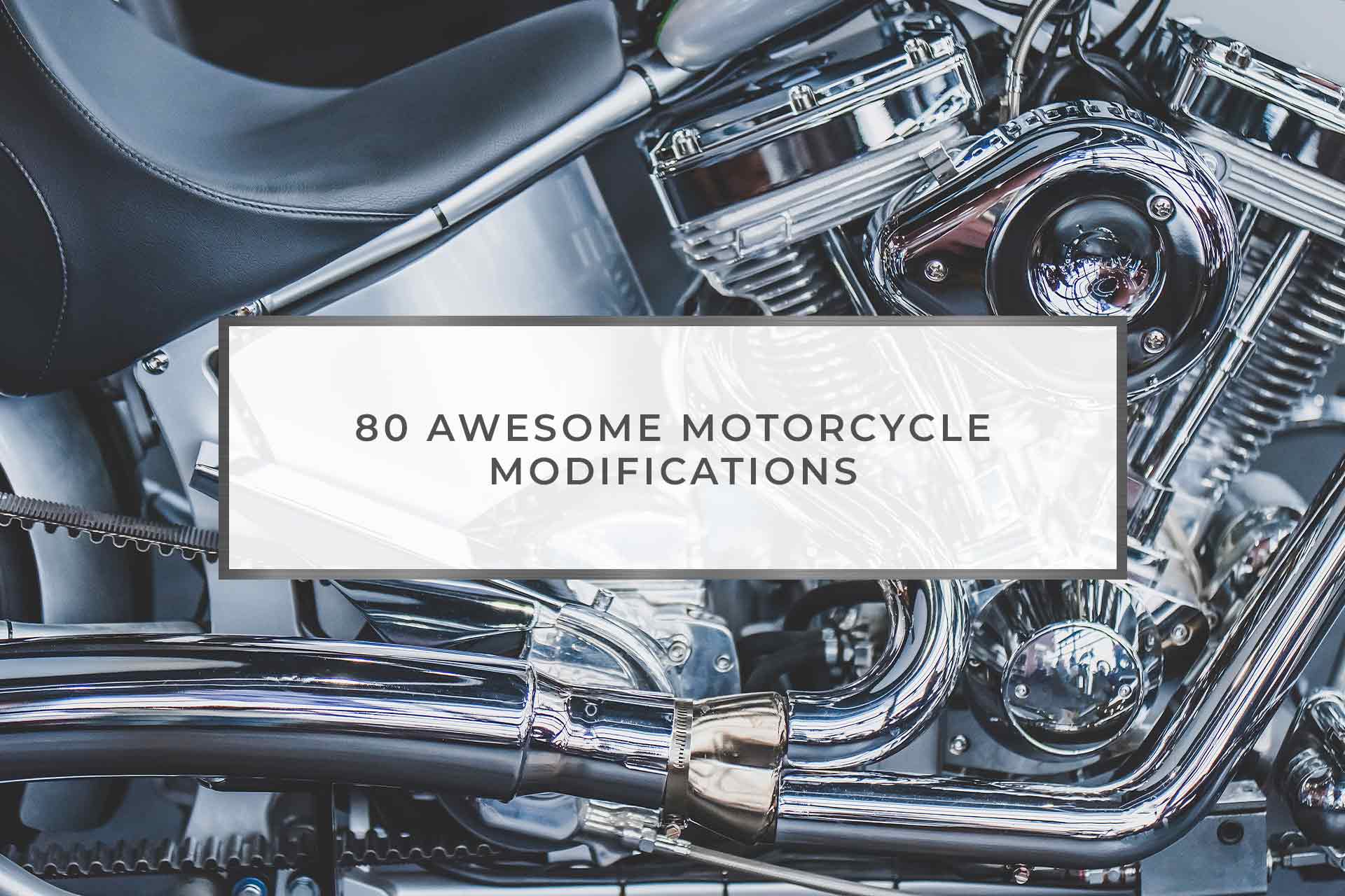 80 Awesome Motorcycle Modifications | Lucky7 Custom Cycles MKE